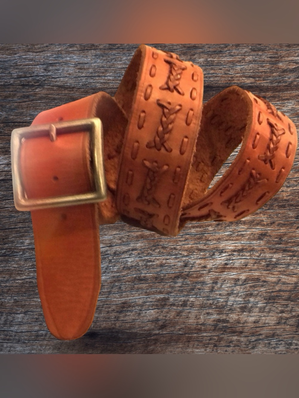 Vintage Leather Belt